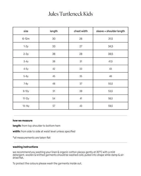 MATONA Matona Rollkragen-Shirt für Kinder aus Bio-Baumwolle / Jersey Turtleneck Kids, Gelb, – Produktbild 2 von 2
