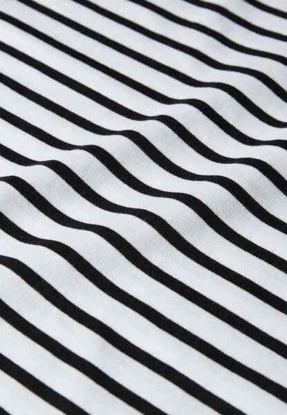 Givn Berlin Givn Berlin Gestreiftes T-Shirt GBLASSE aus Bio-Baumwolle, Black / white (stripes), – Produktbild 4 von 4