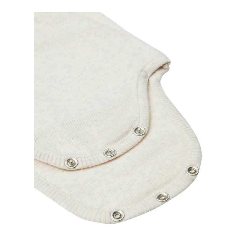 Noppies Noppies Wickelbody langarm Rippqualität, Beige, – Produktbild 2 von 2
