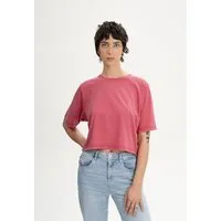 MELA Cropped T-Shirt Style DESNA | von MELA | Fairtrade & GOTS zertifiziert, Blossom melange, – Produktbild 1 von 1