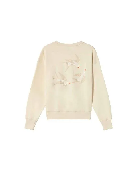 thinking mu thinking mu Jodie Sweater mit Vogelapplikation – Produktbild 2 von 3