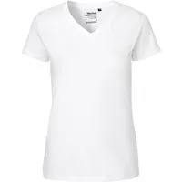 Neutral 3FREUNDE Neutral® - 3FREUNDE T-Shirt V-Ausschnitt Frauen, Weiss, – Produktbild 1 von 1