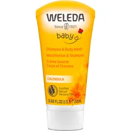 Weleda WELEDA baby Waschlotion & Shampoo CALENDULA 20 ml Duschgel – Produktbild 1 von 1