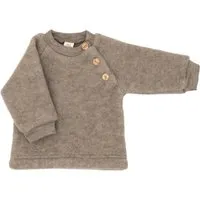 Engel natur Engel Natur Baby Pullover Bio-Merinowolle Wollfleece walnuss Gr. 62/68, Braun, – Produktbild 1 von 1