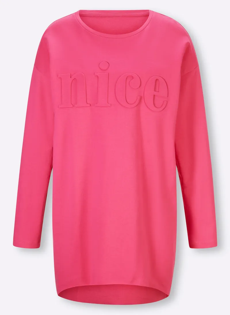 heine Longshirt, Fuchsia, – Produktbild 2 von 2
