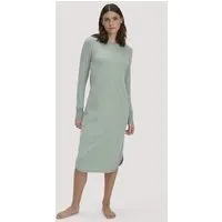 hessnatur hessnatur Nachthemd PURE COTTON aus reiner Bio-Baumwolle, Mattgrün, – Produktbild 1 von 1