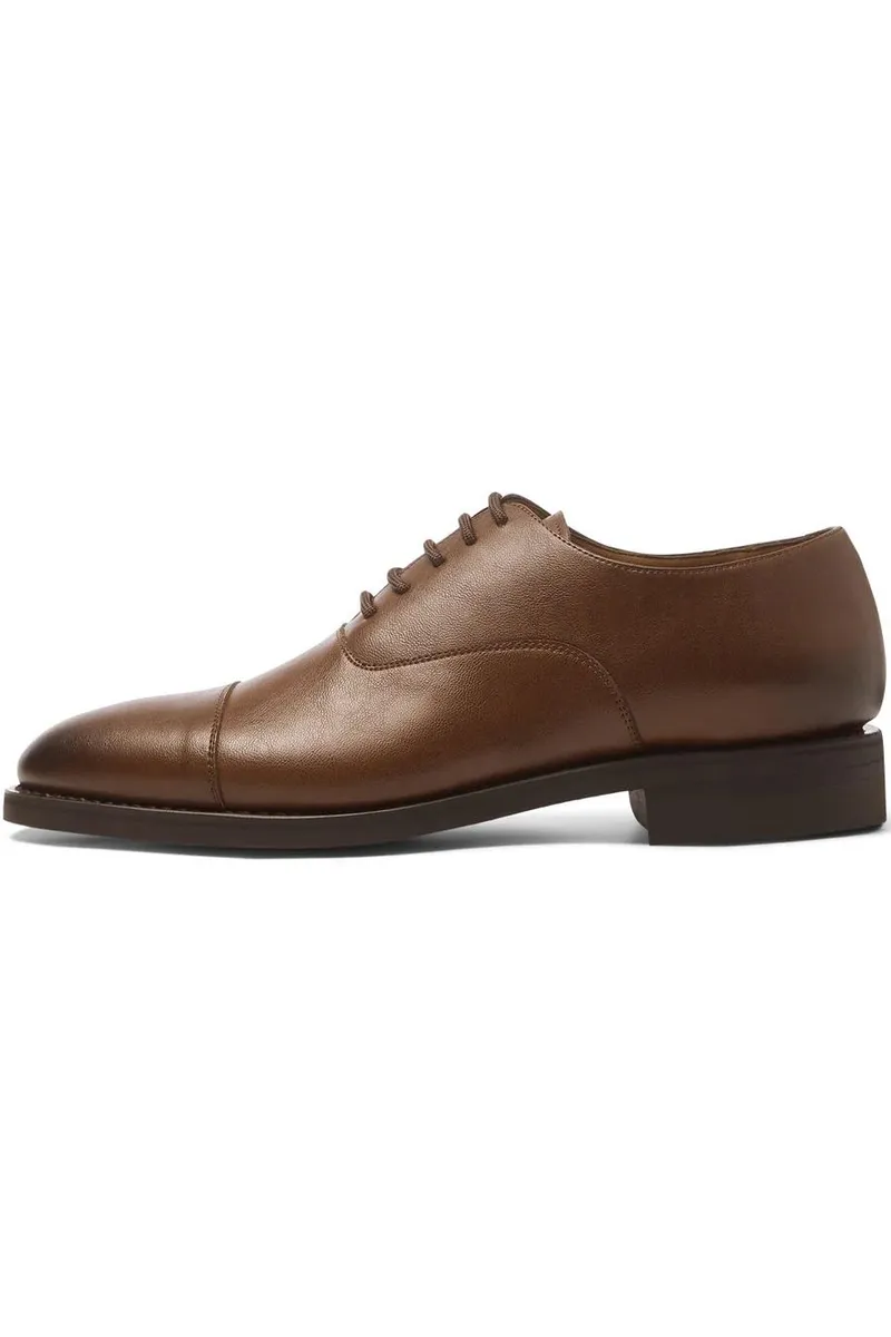 Will's Vegan Store Will's Vegan Store Herren vegan Goodyear Welt Oxfords Kastanienbraun, Braun, – Produktbild 1 von 3