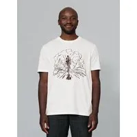 watapparel watapparel T-Shirt Unisex Berge und Mountainbike, Off white, – Produktbild 1 von 1