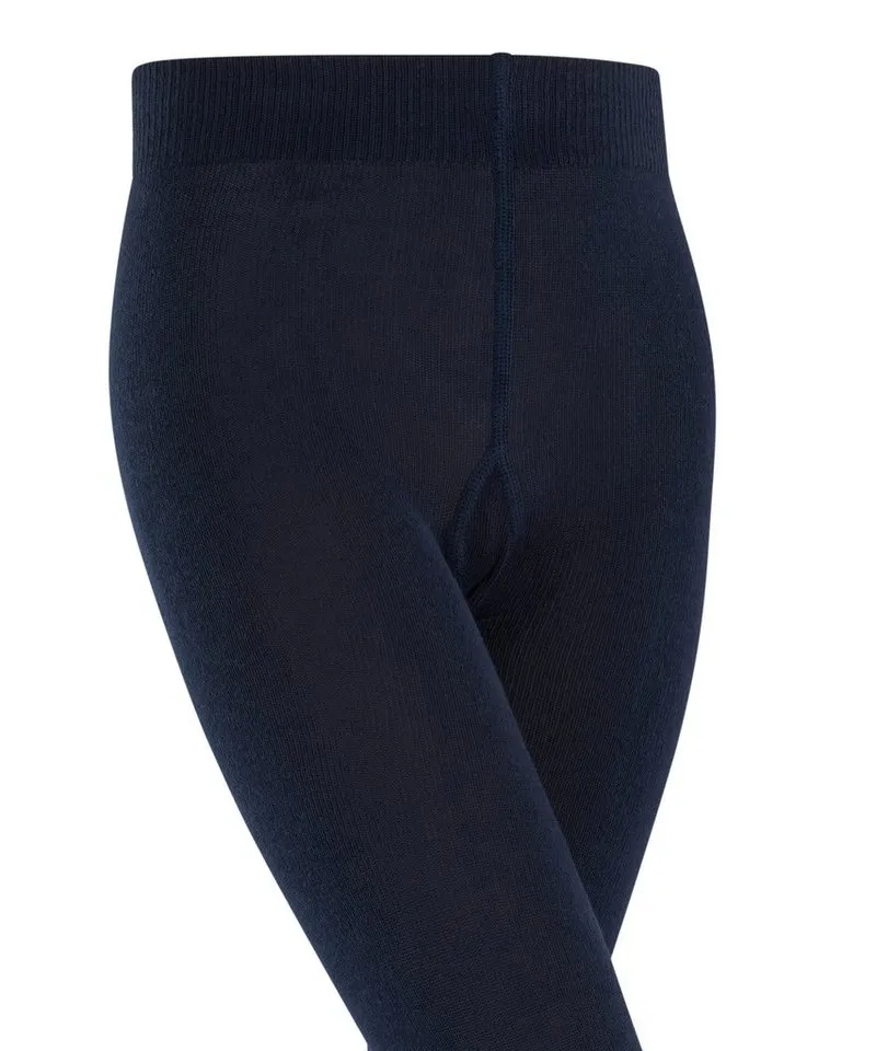 Esprit Strickstrumpfhose Foot Logo dünn und verstärkt, mit weichem Bund für druckfreien Halt, Blau, – Produktbild 3 von 3