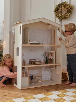Vertbaudet Vertbaudet Puppenhaus aus Holz FSC® – Produktbild 1 von 1