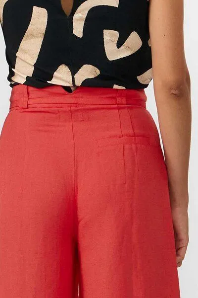 SUITE13LAB Suite13lab Damenhose RAMALA, Rot, – Produktbild 3 von 3
