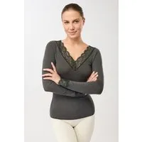 mandala Mandala Lace Shirt, Leaf (grün), – Produktbild 1 von 1