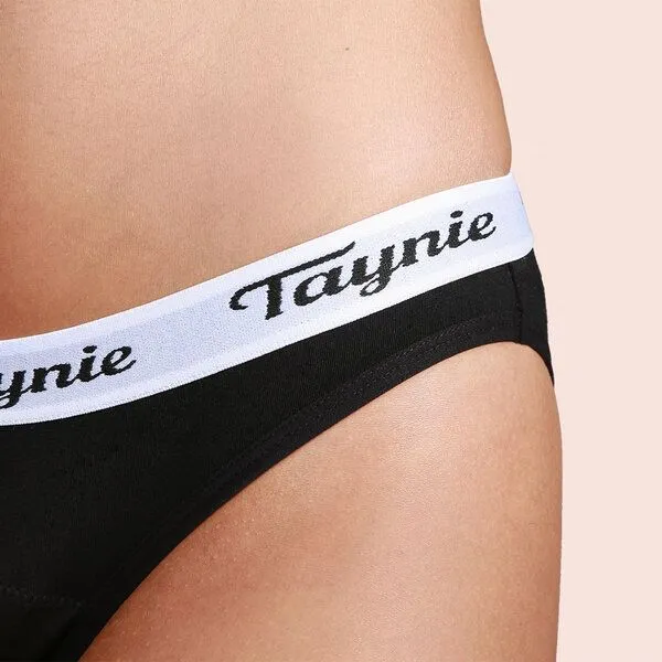 Taynie Taynie Active Extra stark Periodenunterwäsche Biozidfrei 60°C, Schwarz, – Produktbild 3 von 4