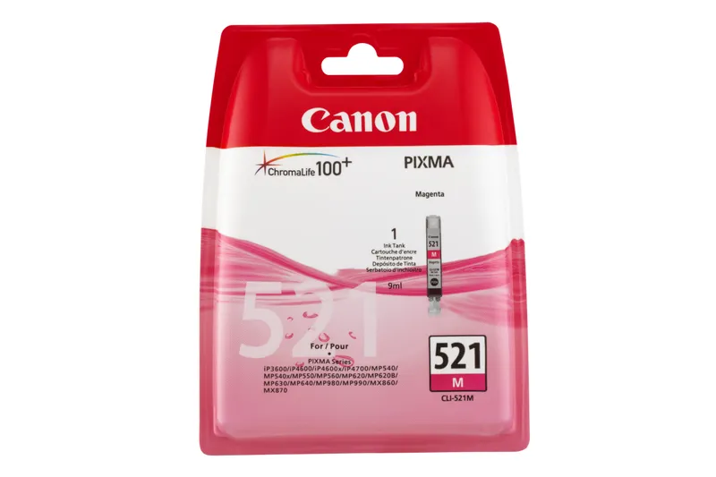 Canon Canon Tintenpatrone CLI-521M magenta – Produktbild 1 von 3