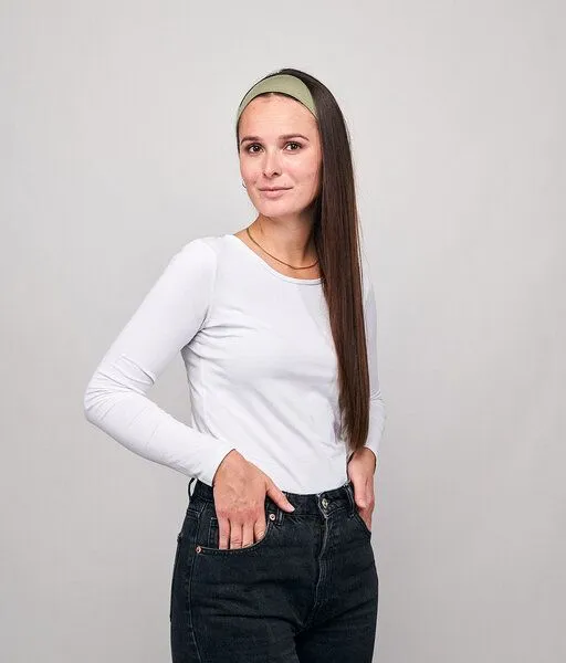 obumi obumi Stirnband Classic Schmal aus TENCEL Modal, Mint green, – Produktbild 1 von 3