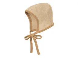 Disana Disana Baby Strickmütze Bio-Merinowolle karamell-natur Gr.0 (ca. 36-40 cm für 0-3 Mon.) – Produktbild 1 von 1