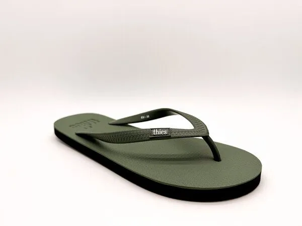 thies Vegane Eco Thies Flips, Khaki (grün), – Produktbild 4 von 4
