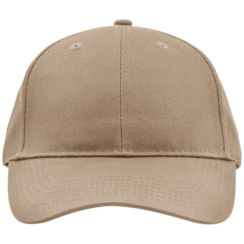 Myrtle Beach myrtle beach Klassisches 6 Panel Cap mit gebürsteter Oberfläche MB6118 Gr. one size beige – Produktbild 1 von 1