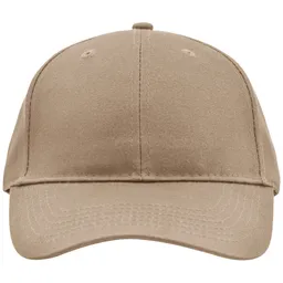 Myrtle Beach myrtle beach Klassisches 6 Panel Cap mit gebürsteter Oberfläche MB6118 Gr. one size beige – Produktbild 1 von 1
