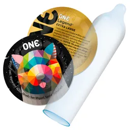 ONE Kondome „Legend“, extragroß – Produktbild 1 von 1