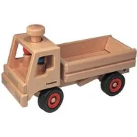 Fagus Fagus LKW-Kipper aus massivem Buchenholz 33 cm Spielzeug Holz Lastwagen – Produktbild 1 von 1