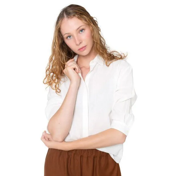 Zerum Zerum Bluse Cleo, Offwhite, – Produktbild 1 von 4