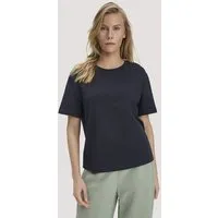 hessnatur hessnatur Heavy Jersey T-Shirt aus reiner Bio-Baumwolle, Marine, – Produktbild 2 von 5