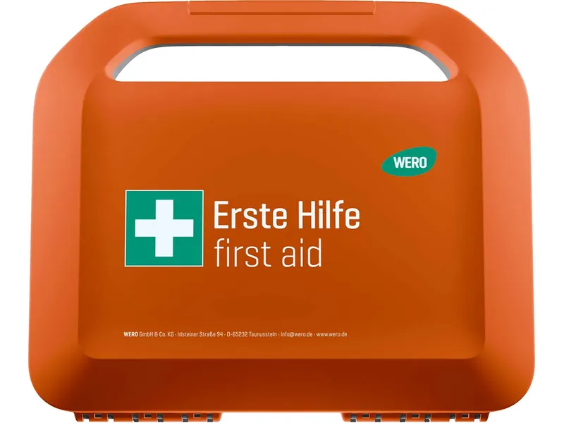 WERO WERO Erste-Hilfe-Koffer "Smart Case" 36 x 32 x 15 cm, klein, leer, inkl. Wandhalterung – Produktbild 1 von 1