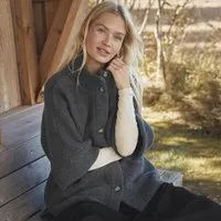 Conservandum Strickjacke, Dark grey, – Produktbild 1 von 1