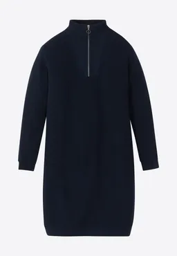 recolution Recolution Damen vegan Strickkleid Stellera Dark Navy – Produktbild 1 von 1