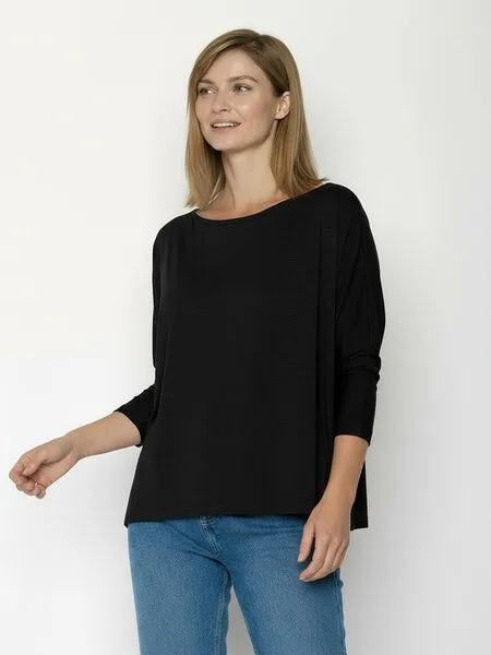 GreenBomb GREENBOMB Basic Longsleeve Simper, Black, – Produktbild 3 von 4