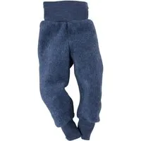 Engel natur Engel Natur Babyhose Bio-Merinowolle Fleece maschinenwaschbar melange-blau Gr. 62/68 – Produktbild 1 von 1