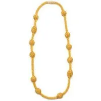 Sakiba Sakiba Kette lang/Dreifacharmband Morse ”Liebe”, Gold, – Produktbild 1 von 1