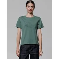 watapparel watapparel T-Shirt Frauen Don't Hurt Yourself, Green bay, – Produktbild 1 von 1