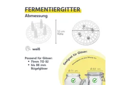 mikken mikken Fermentiergitter Eintauchgitter – Produktbild 1 von 1