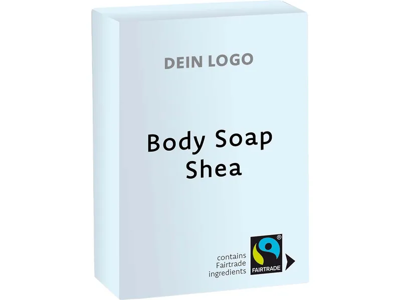 Fair Squared Fair Squared Körperseife "Shea" inkl. 4-farbigem Druck, 80 g – Produktbild 1 von 1