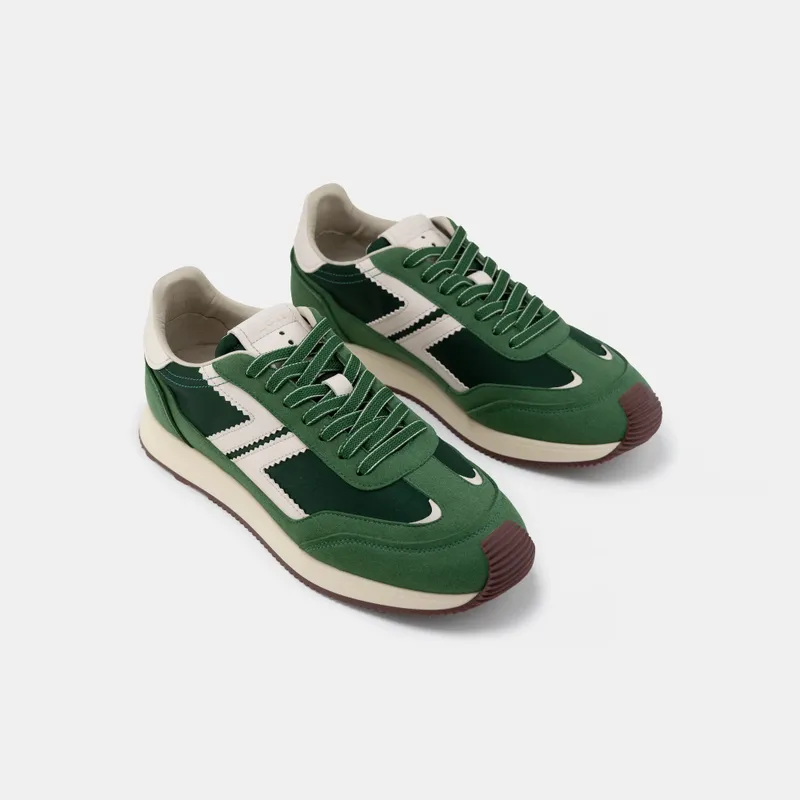 Zèta Zèta Herren vegan Sneaker Omega Grün, Grün, – Produktbild 2 von 2