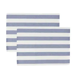El Puente El Puente Tischset aus Baumwolle in Blau (2er-Set) | Fair Trade & Handmade aus Indien – Produktbild 1 von 1