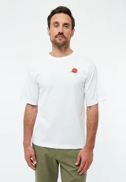 Givn Berlin Givn Berlin T-Shirt GBLASSE (SUNSET) aus Bio-Baumwolle mit Print - White – Produktbild 1 von 1