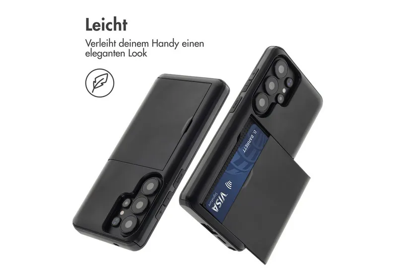 imoshion imoshion Backcover imoshion Backcover mit Kartenfach Samsung Galaxy S26 Ultra, Schwarz, – Produktbild 4 von 6