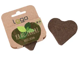 Bio-Kräuterherz inkl. Digitaldruck, Dill – Produktbild 1 von 1