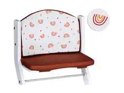 tiSsi® Sitzpolster für Kinderhochstuhl, Sitzverkleinerer 40 x 26 x 4 cm, 38 x 26 x 4 cm, rainbow – Produktbild 1 von 1