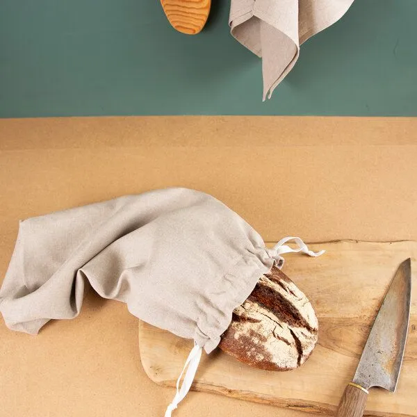 nahtur-design nahtur-design Brotbeutel aus Bioleinen – Produktbild 4 von 5