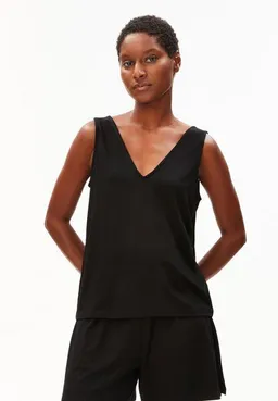 ARMEDANGELS ARMEDANGELS V-NECK Damen LENZING ECOVERO Viskose Mix – Produktbild 1 von 1