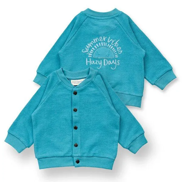 Sense Organics Sense Organics Baby Jacke, Modell YANNIE, Blau, – Produktbild 1 von 4