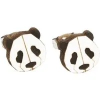 BeWooden BeWooden Ohrstecker mit Holzdetails | Panda Ohrringe – Produktbild 1 von 1