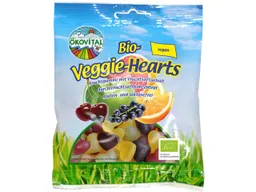 Ökovital ÖKOVITAL Vegane Bio-Fruchtgummi "Veggie-Hearts", 80 g – Produktbild 1 von 1