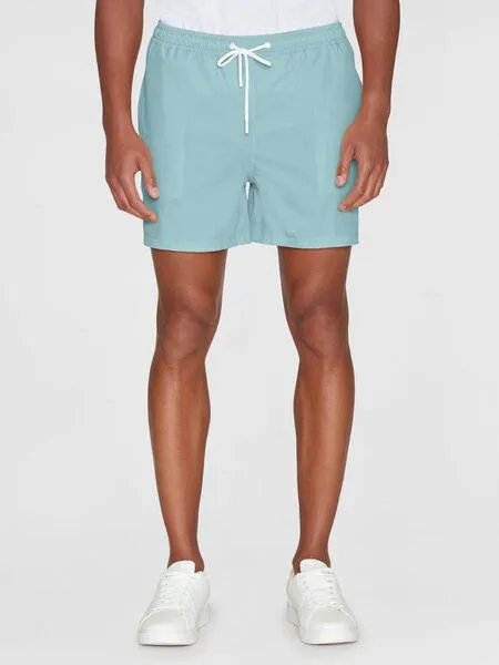 KnowledgeCotton Apparel KnowledgeCotton Apparel Badehose BAY STRETCH aus recyceltem Material, Grün (gray mist), – Produktbild 1 von 4