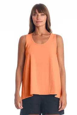 RAVENS VIEW IBIZA RAVENS VIEW IBIZA Damen vegan Top Easy Apricot – Produktbild 1 von 1