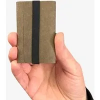 ANDERS & KOMISCH ANDERS & KOMISCH Veganes Kreditkartenetui - Cardholder mit Münzfach - A&K TINY Braun, Schwarz, – Produktbild 1 von 1